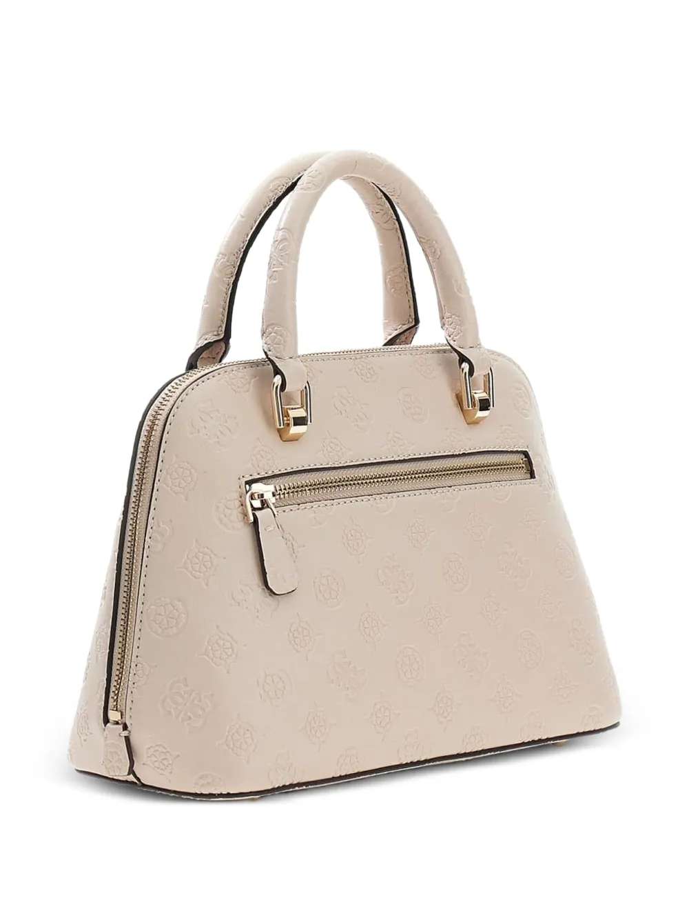 GUESS USA Dita shopper met logo-reliëf Beige