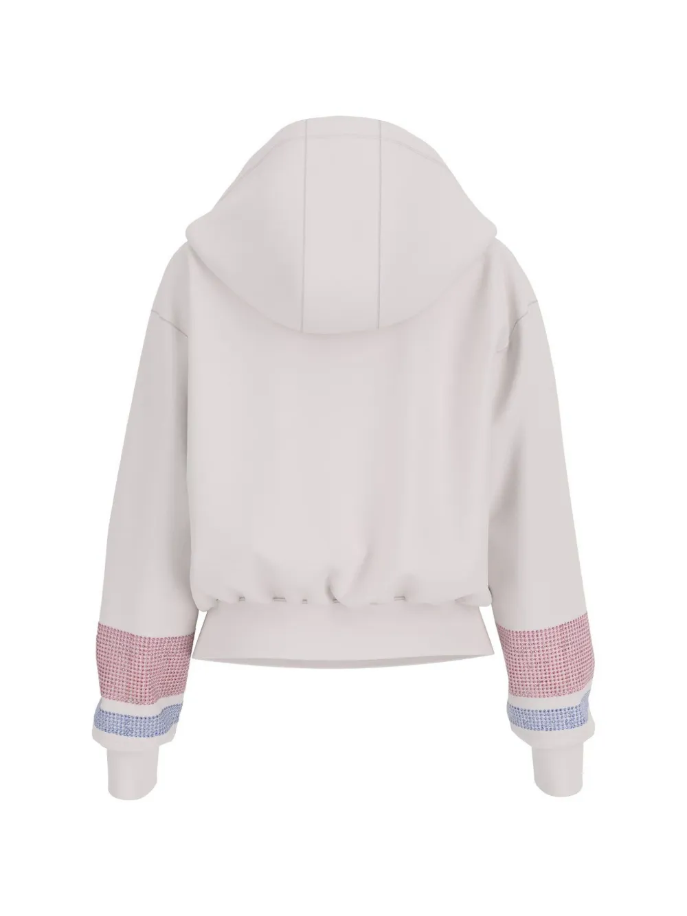 GUESS USA Hoodie met trekkoord Beige