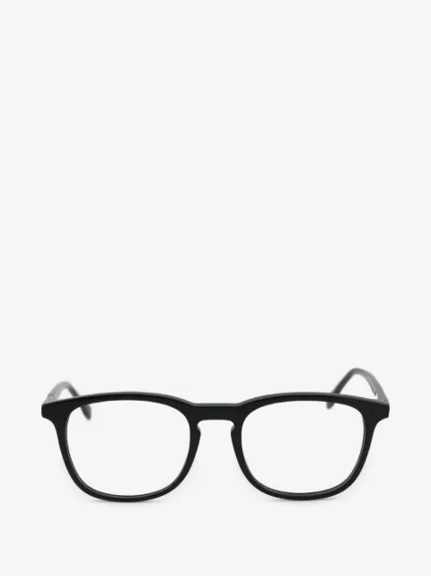 Lacoste lentes con armazón redonda
