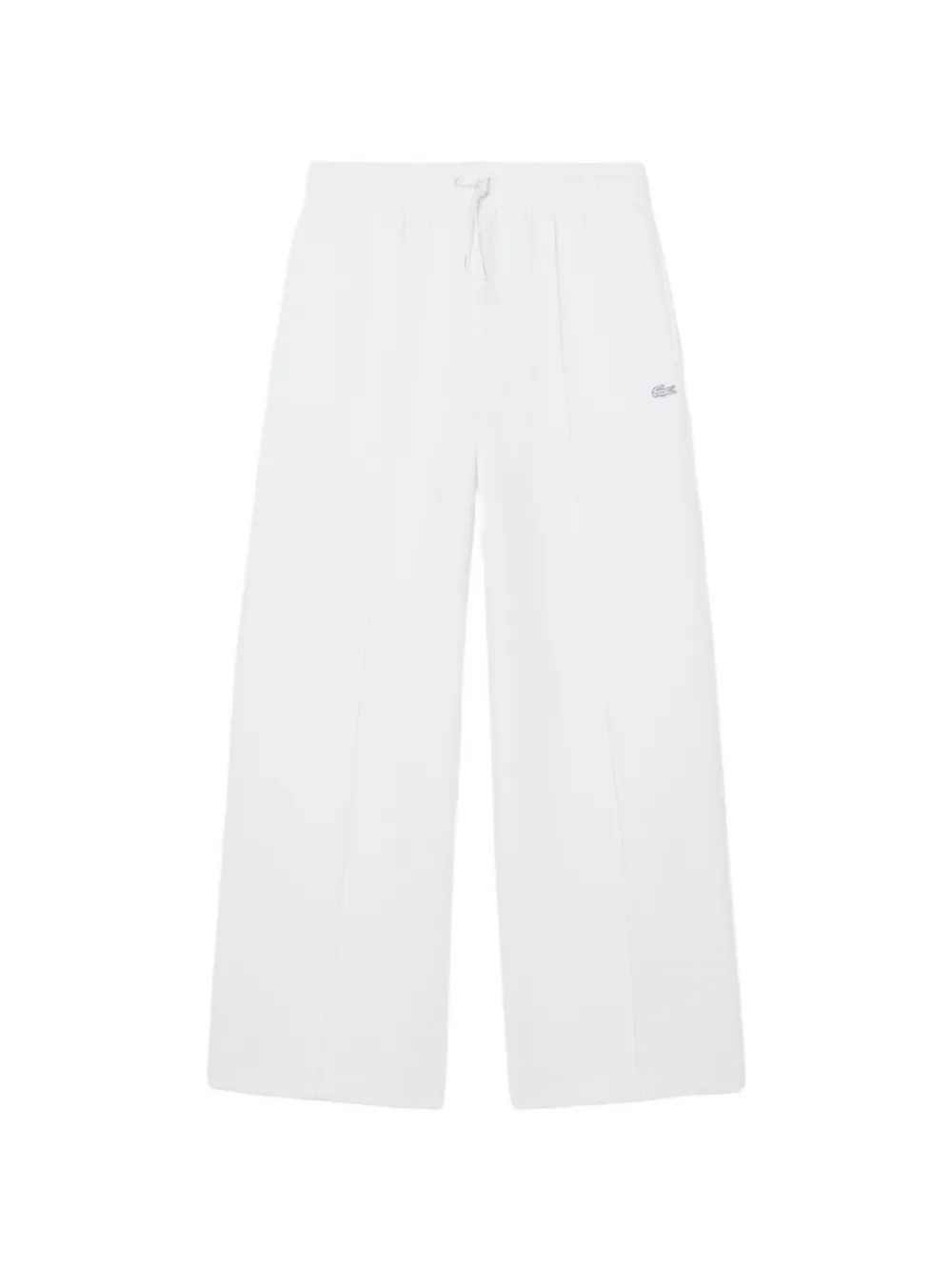 Lacoste logo-detail drawstring track pants - Bianco