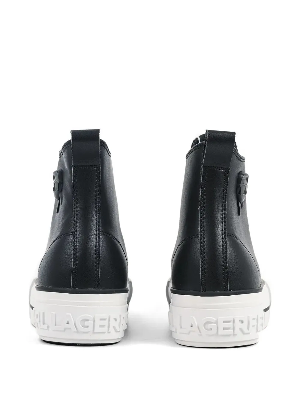 Karl Lagerfeld Sneakers met plateauzool Zwart