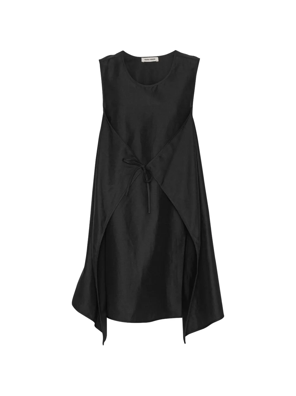 Henrik Vibskov Beetle layered mini dress - Nero