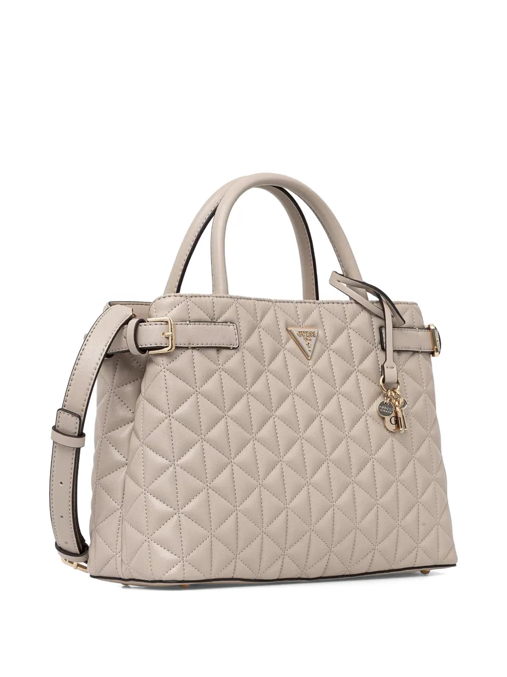 GUESS USA Paisleigh gewatteerde shopper Beige