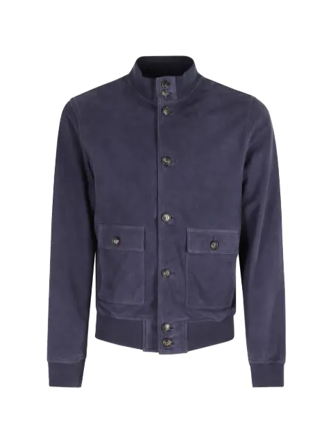 Stewart New Orleans suede button-up jacket