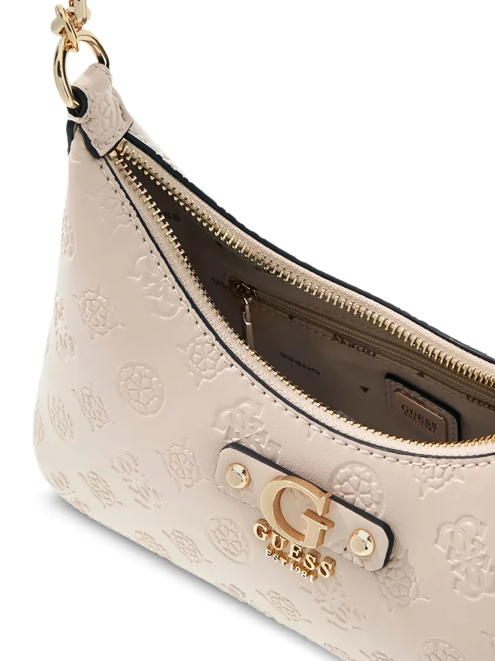 GUESS USA Dita schoudertas Beige