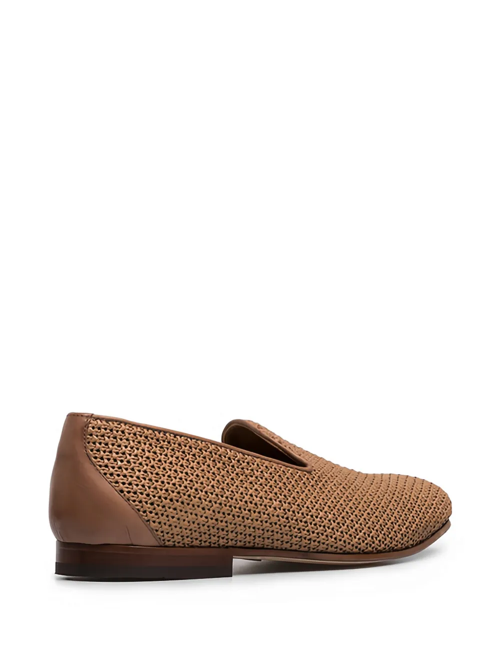 sturlini firenze Geweven raffia loafers Bruin