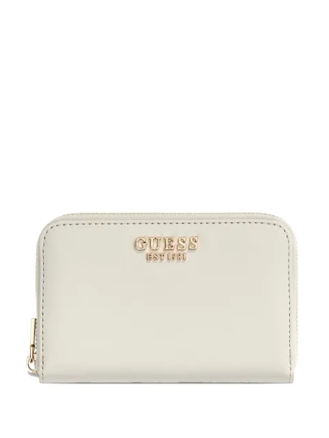 GUESS USA logo-plaque zip-around wallet
