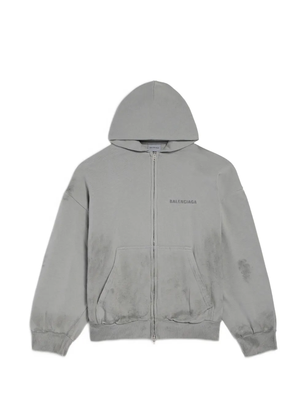 Balenciaga logo-print sweatshirt - Grigio