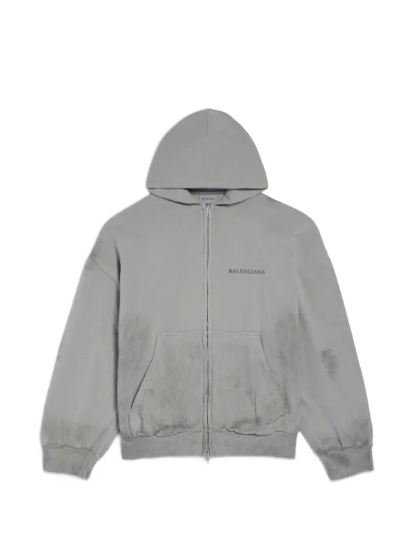 Balenciaga ロゴ スウェットシャツ | グレー | FARFETCH JP