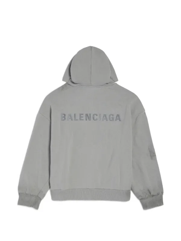 Balenciaga ロゴ スウェットシャツ | グレー | FARFETCH JP