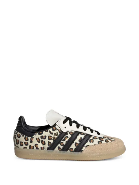 adidas Samba OG leopard-print sneakers