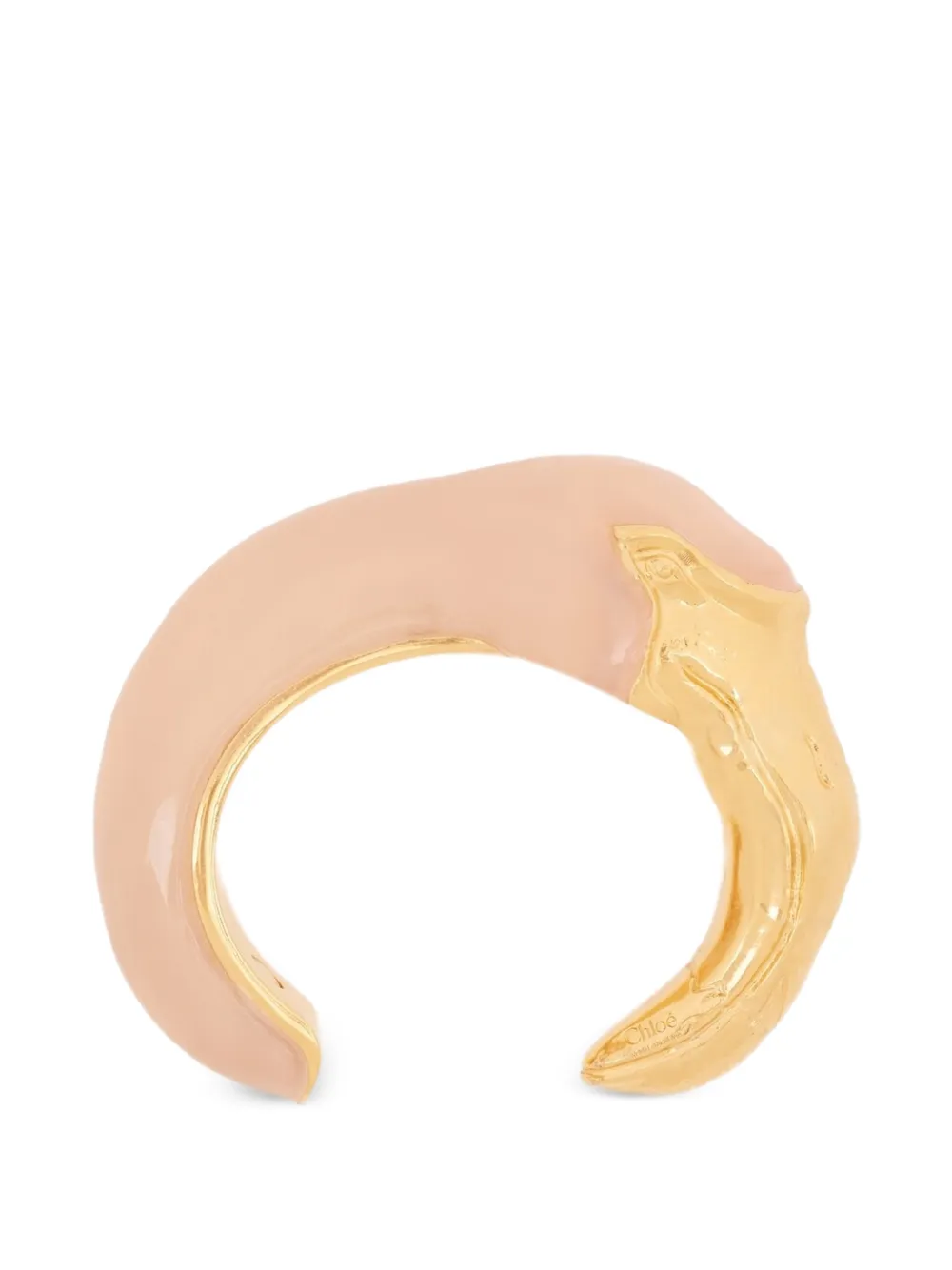 Chloé Tropicus flamingo-head bracelet - Oro