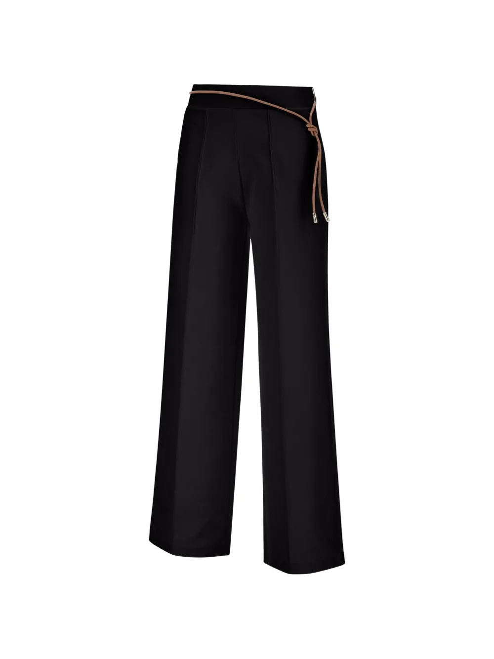 Herno Broek met zak en ceintuur Zwart
