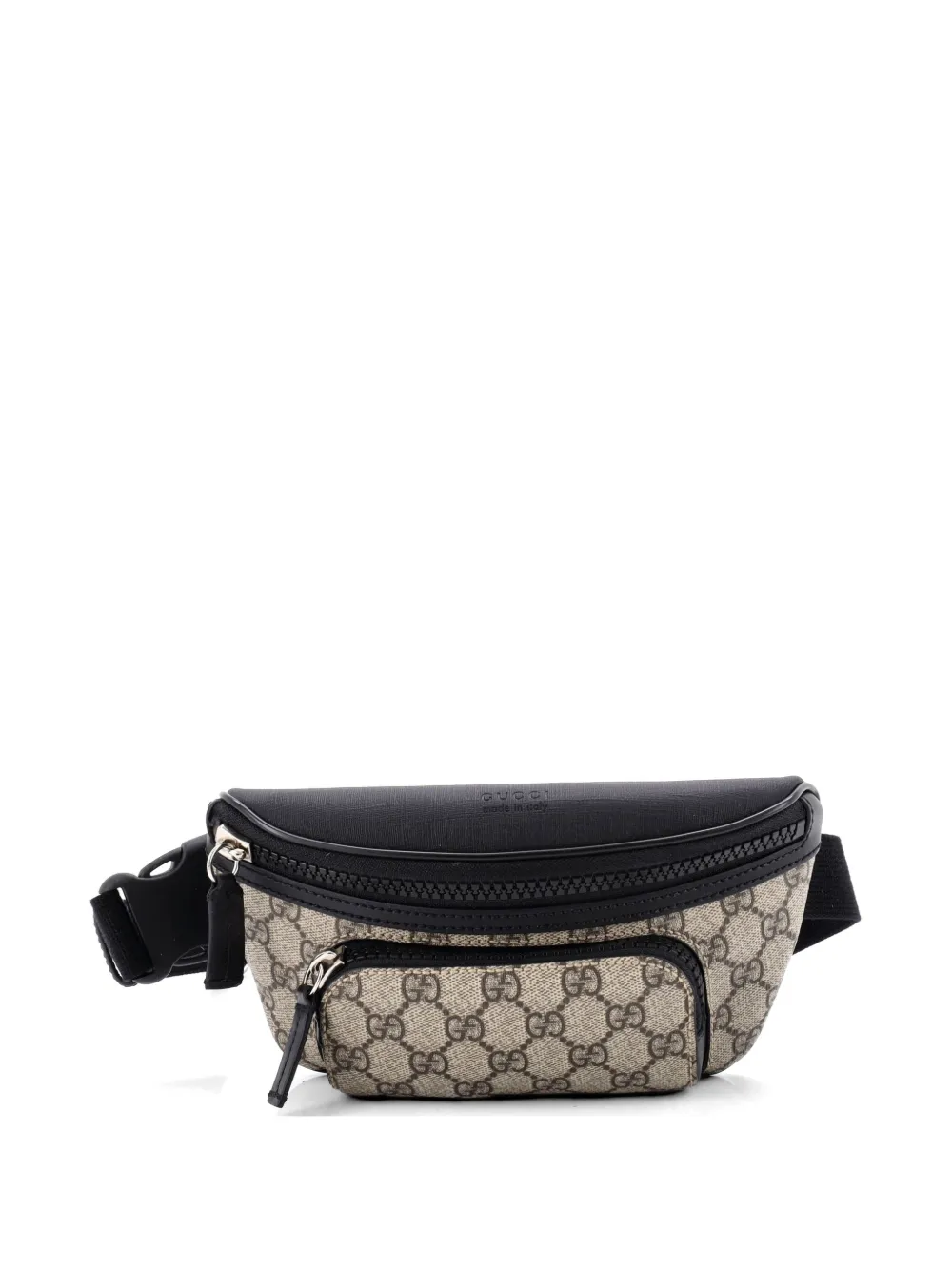 Gucci Pre-Owned Eden Waist Bag GG Coated Canvas Medium belt bag - Nero