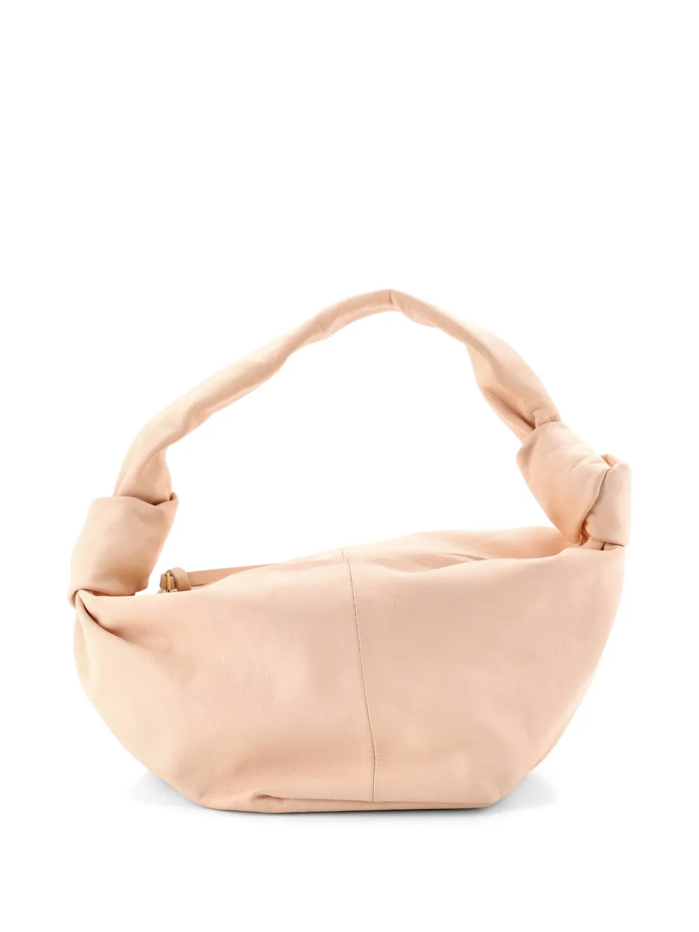 Bottega Veneta Pre-Owned Double Knot Leather Mini hobo bag - Toni neutri