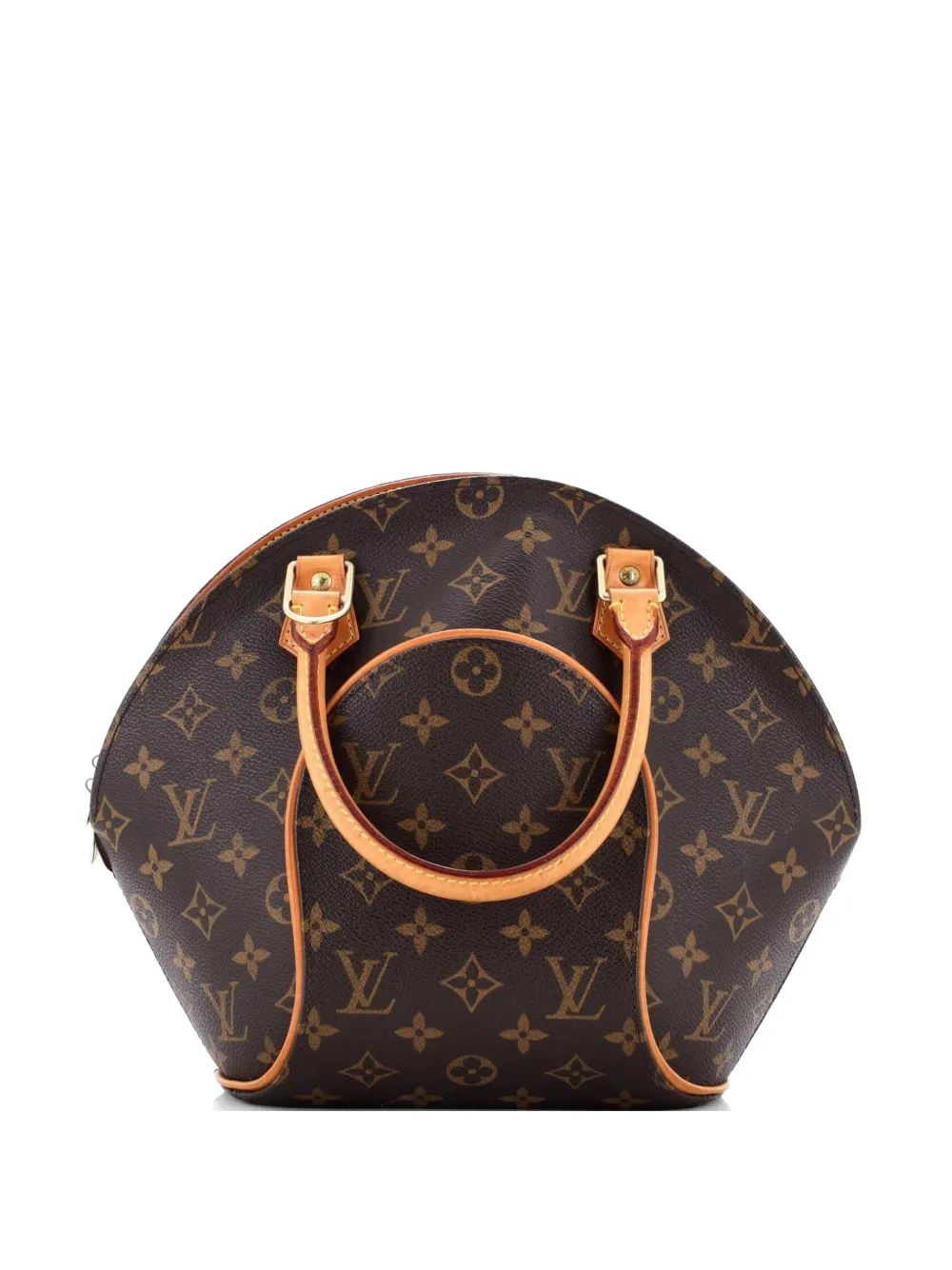 Louis Vuitton Pre-Owned Ellipse Bag Monogram Canvas PM satchel - Marrone