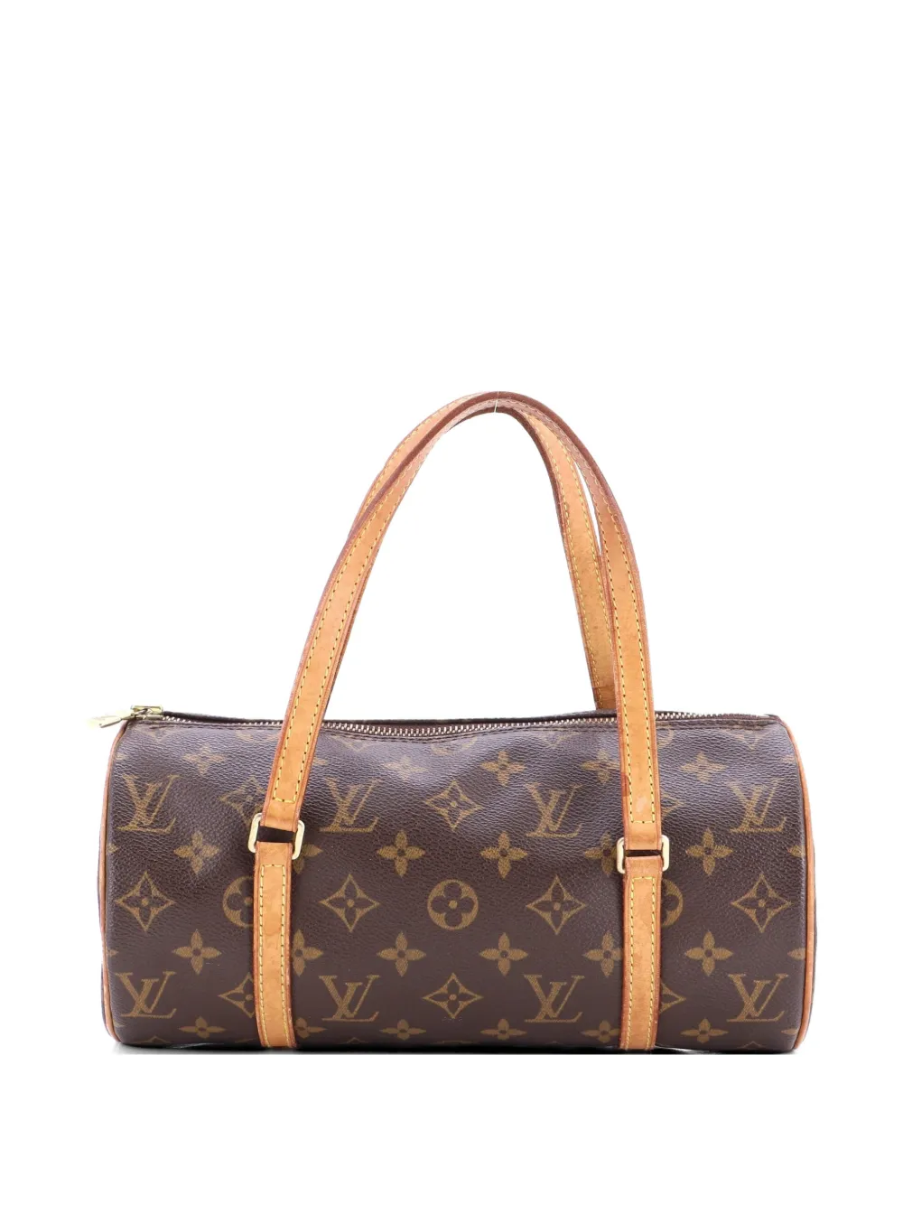 Louis Vuitton Pre-Owned Papillon Handtasche Monogram Canvas-Satchel 26cm - Braun