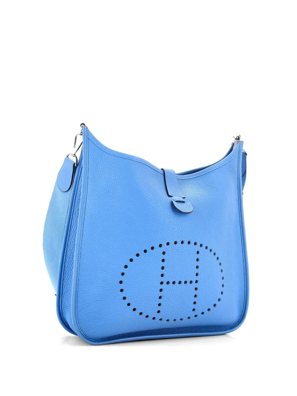 Hermès Pre-Owned Evelyne Bag Gen III Clemence GM crossbody bag - Blau