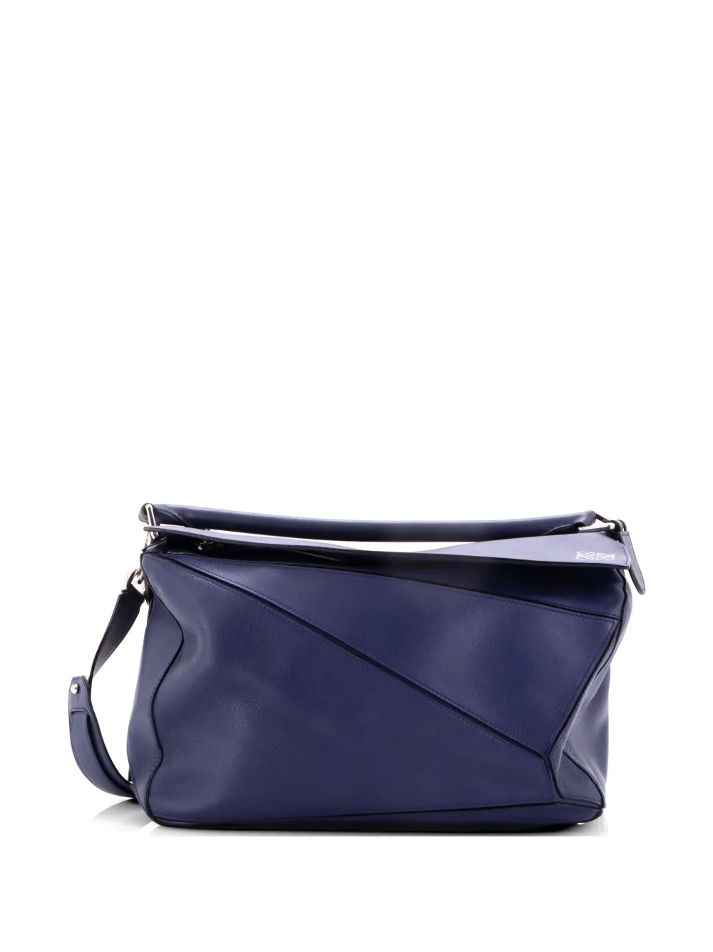 Loewe Pre-Owned Puzzle Bag Leather Large satchel - Blu