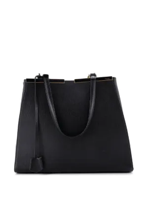 Fendi Pre-Owned セレリア ピーカブー バッグ グレイニーレザー ラージ