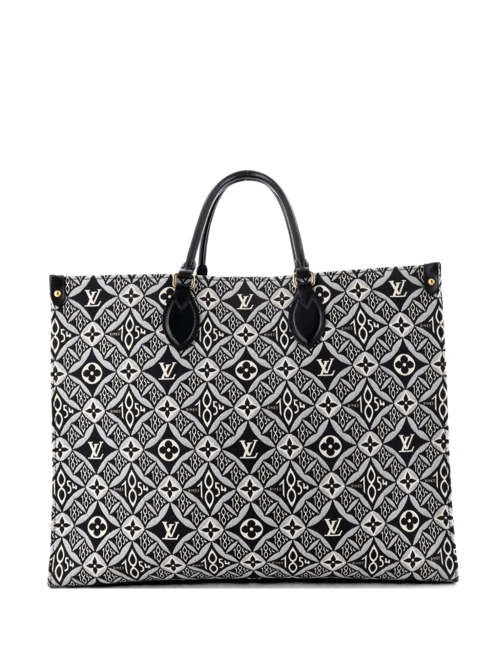 Louis Vuitton Pre-Owned Borsa tote OnTheGo GM Limited Edition Since 1854 con monogramma jacquard - Nero