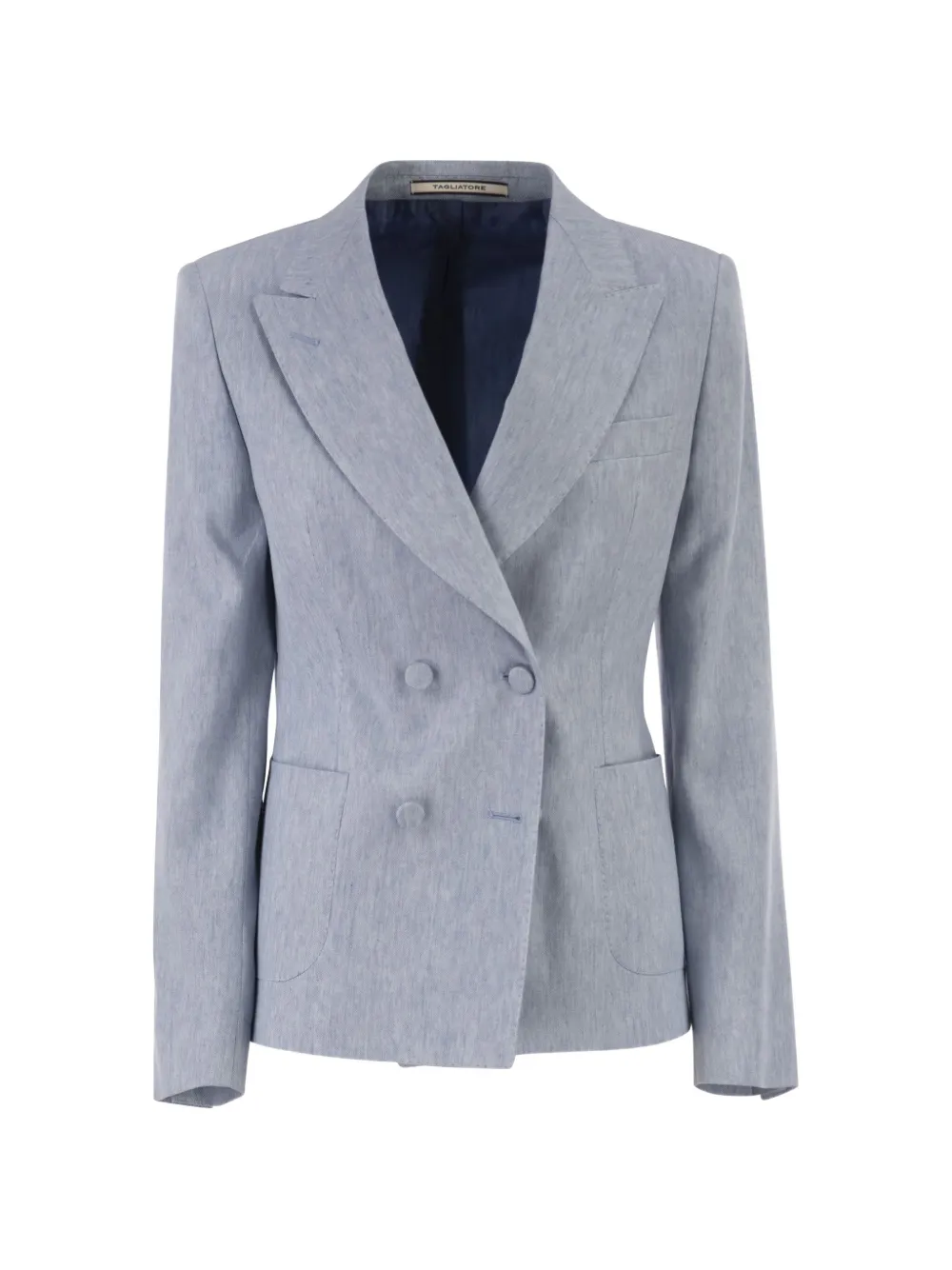 Tagliatore double-breasted blazer - Blau