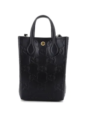 Gucci Pre-Owned ホースビット GGキャンバス ラージ ホーボーバッグ