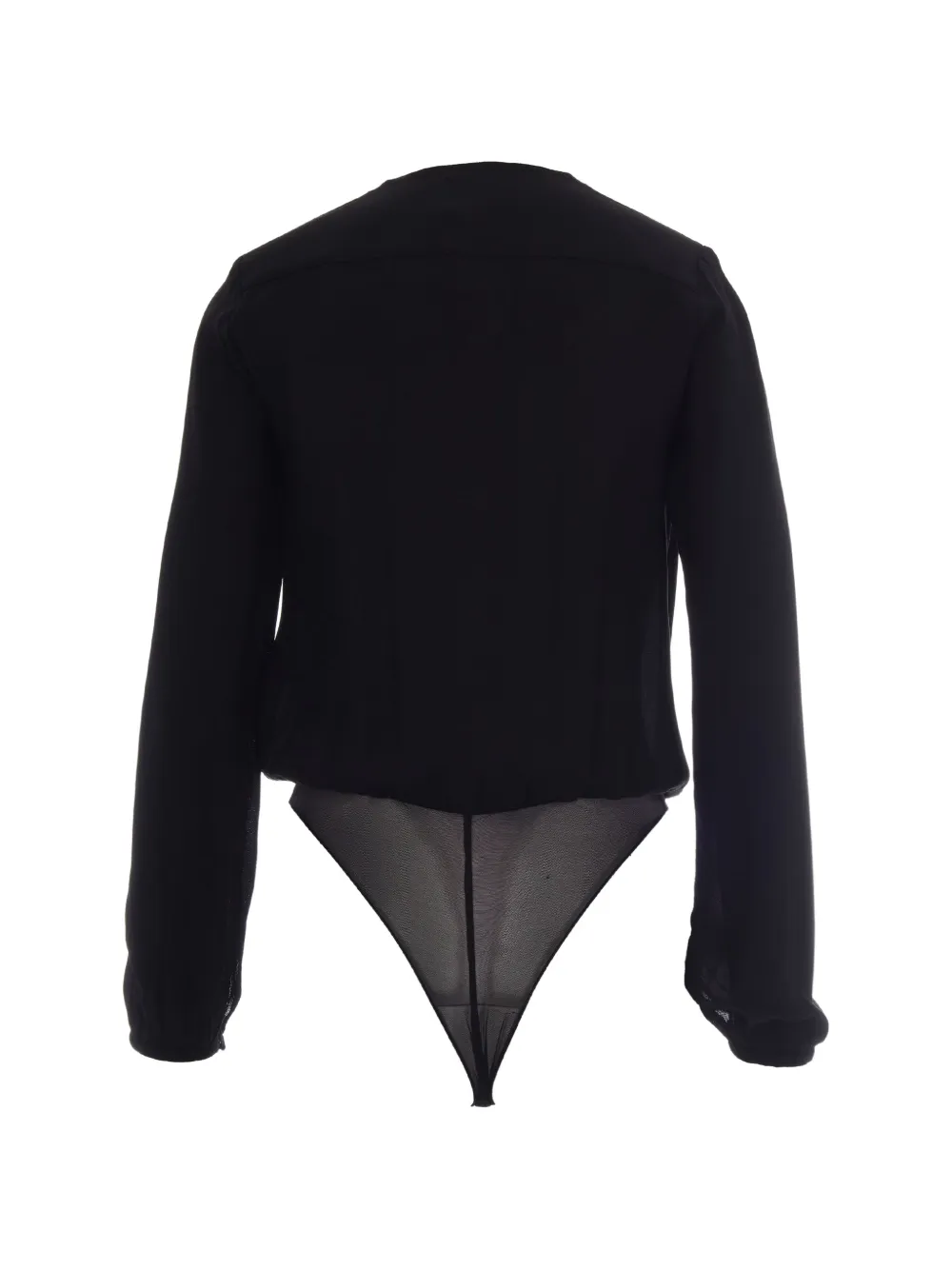 Elisabetta Franchi Body met kettingdetail Zwart