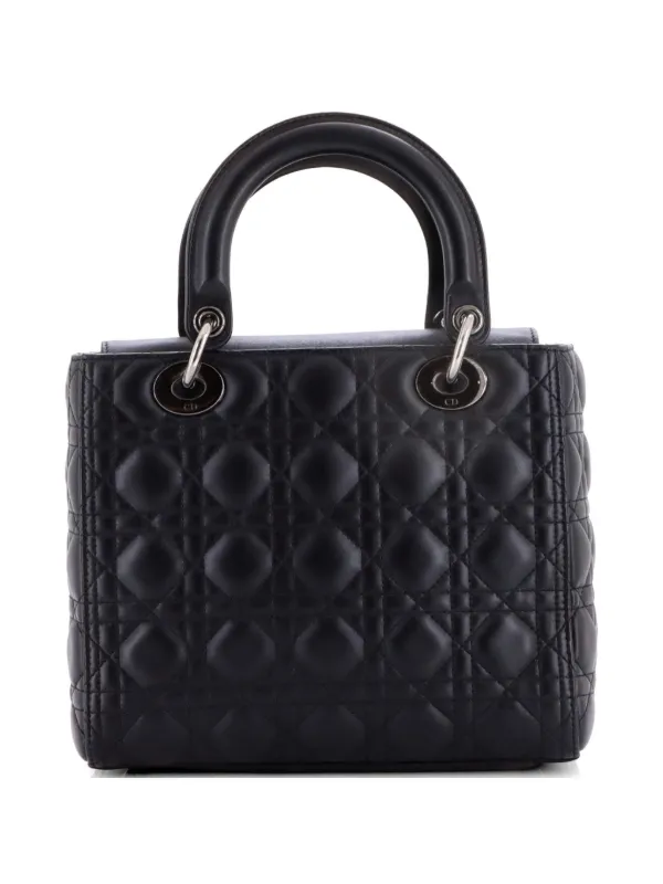 Christian Dior Pre-Owned レディ ディオール NM カナージュ 