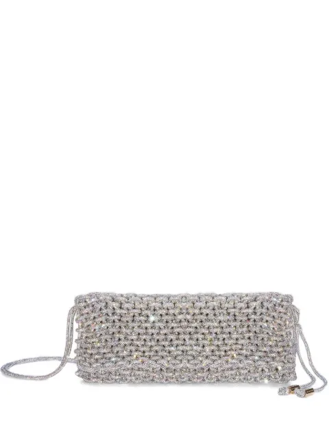 Hibourama Aurora crystal-embellished shoulder bag