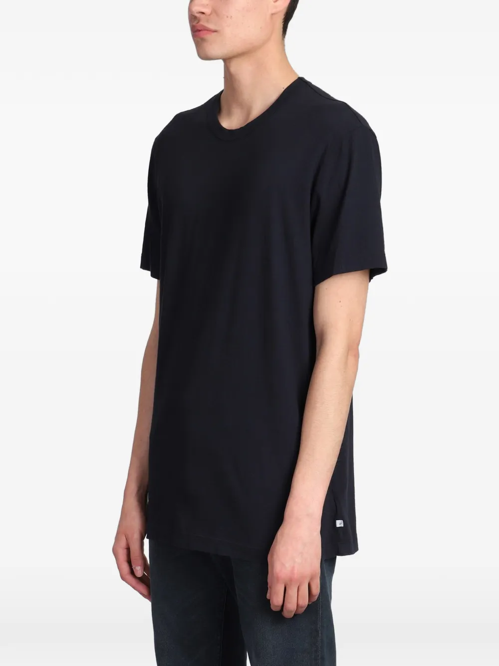 James Perse T-shirt met korte mouwen Blauw