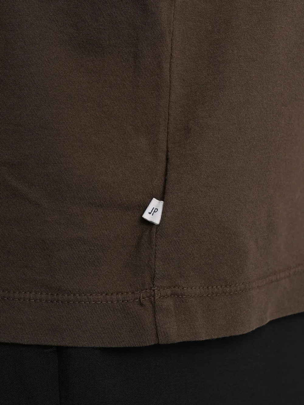 James Perse T-shirt met ronde hals Bruin