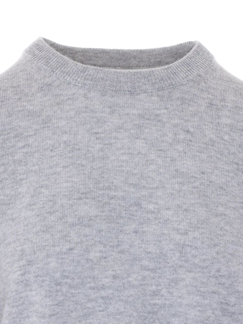 Zadig&Voltaire Cara trui met leren patch Grijs