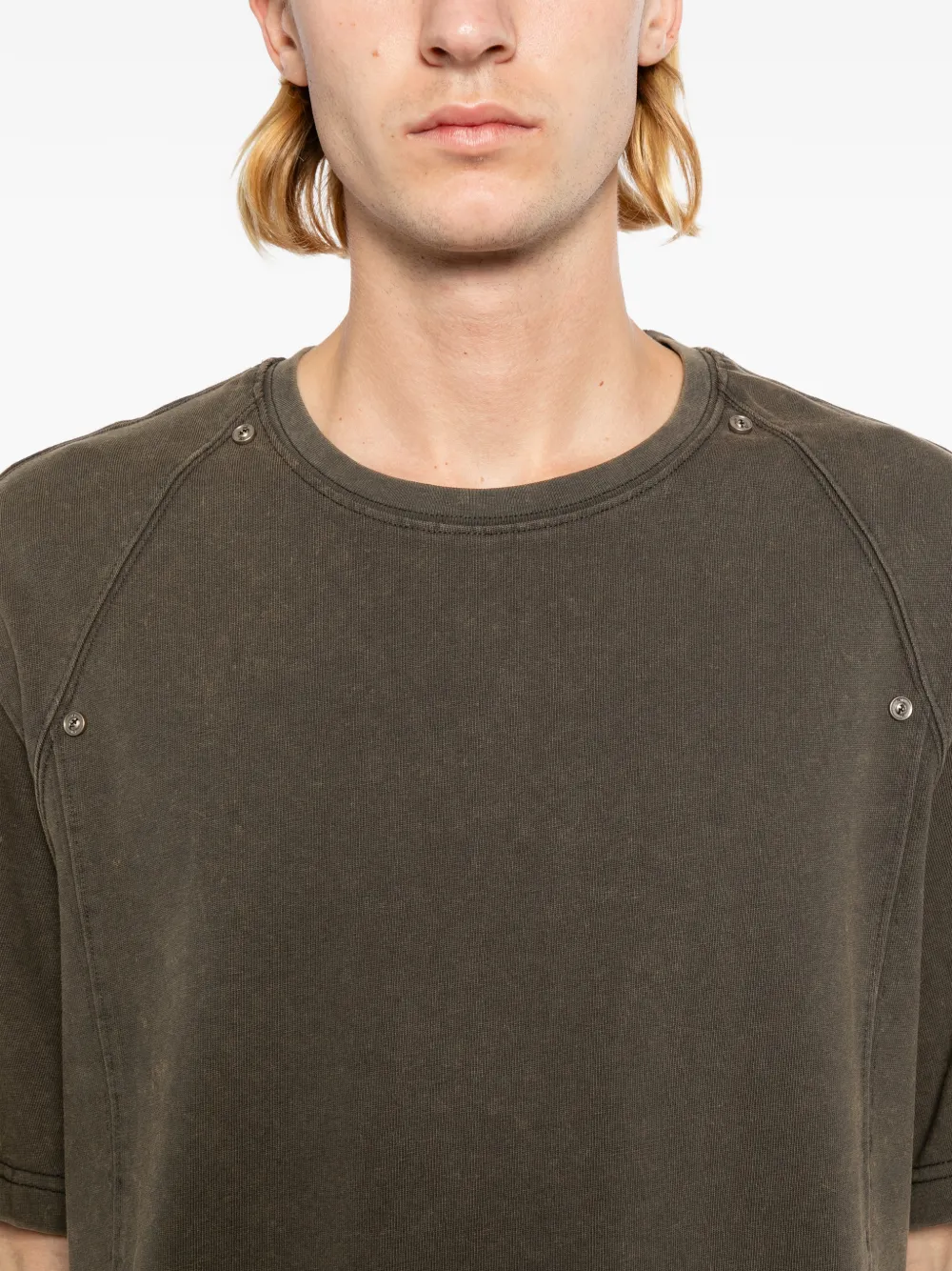 TEAM WANG design Reset T-shirt Groen