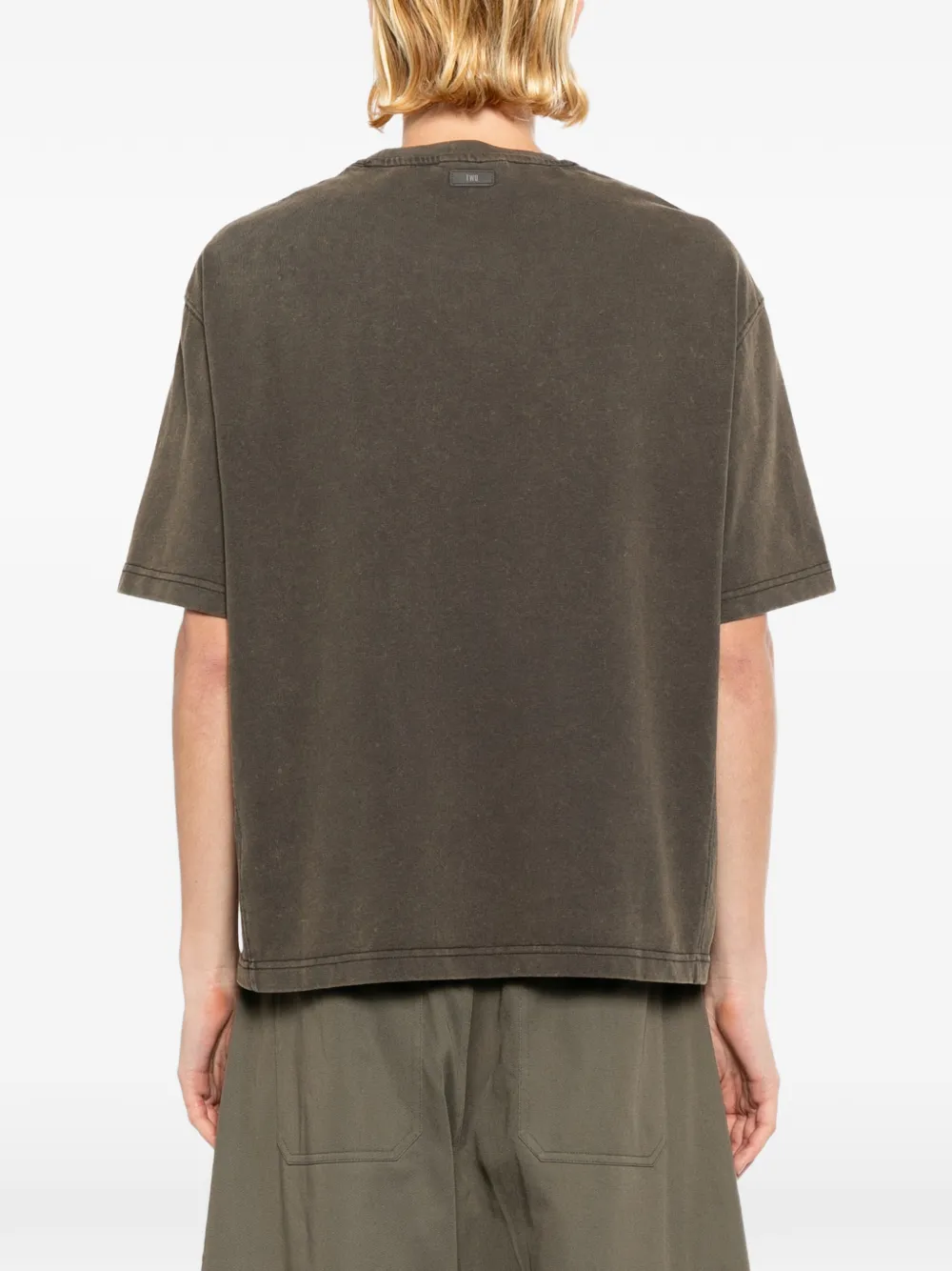 TEAM WANG design Reset T-shirt Groen