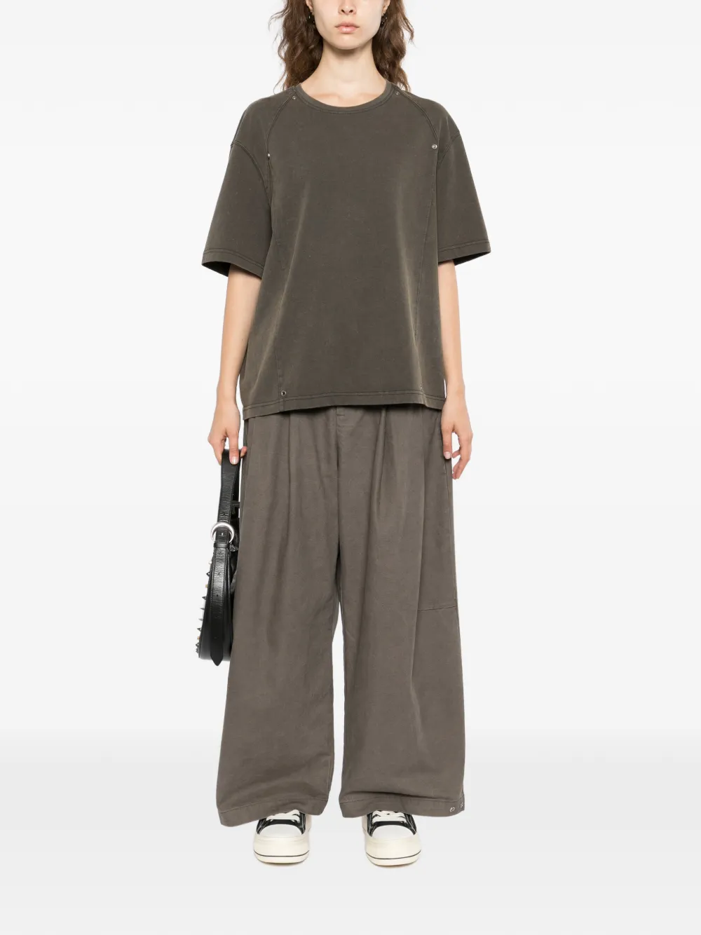 TEAM WANG design Reset T-shirt Groen