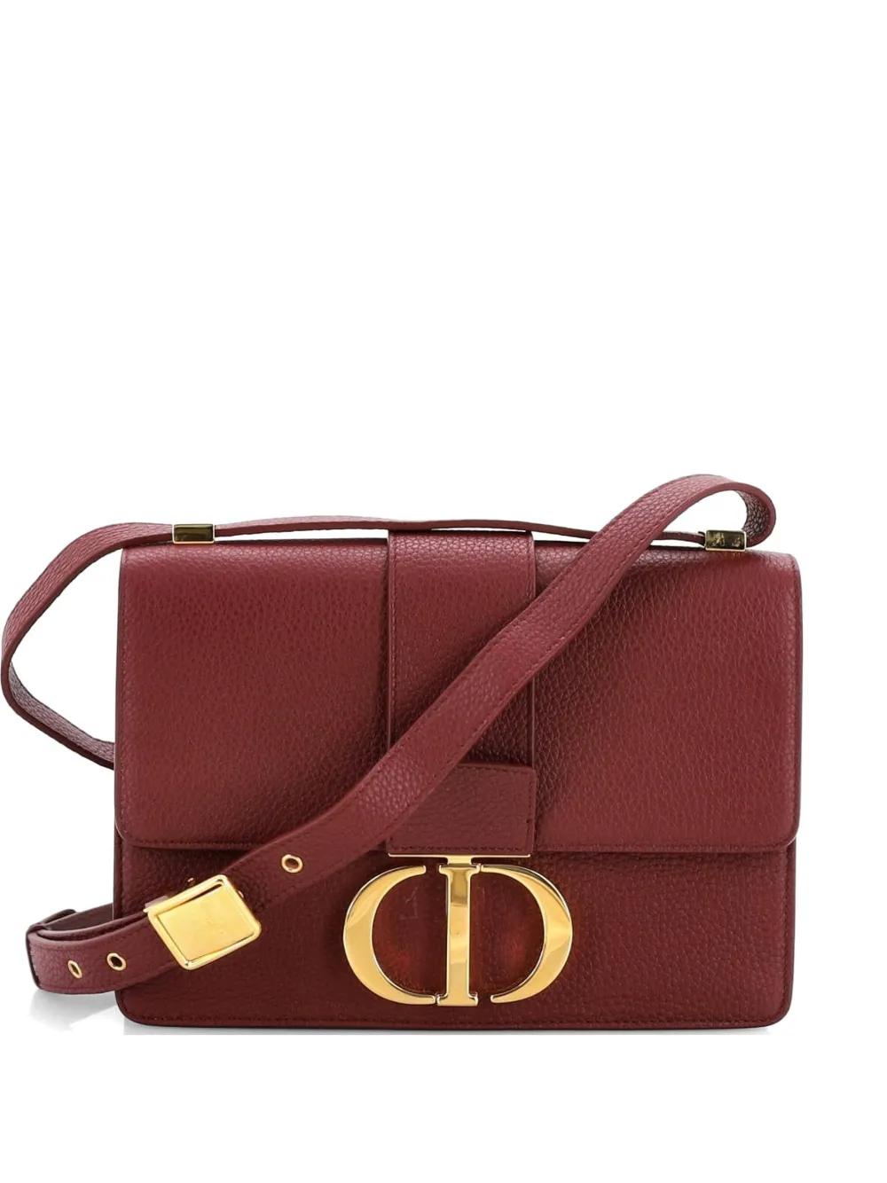 Christian Dior Pre-Owned 30 Montaigne Flap Bag Leather shoulder bag - Rosso