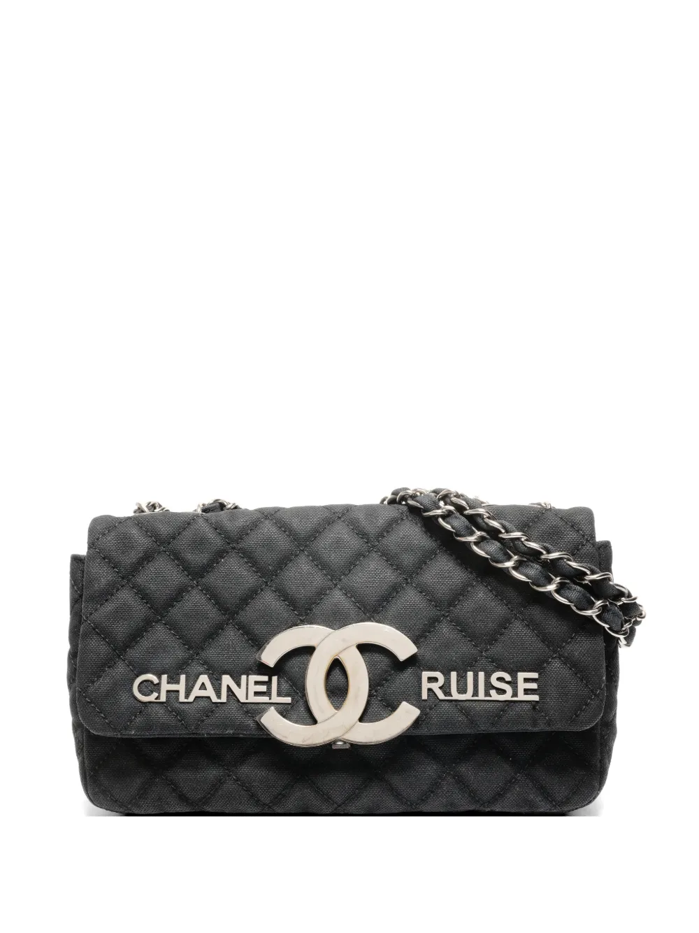 CHANEL Pre-Owned 2008-2009 Cruise CC turn-lock shoulder bag - Nero