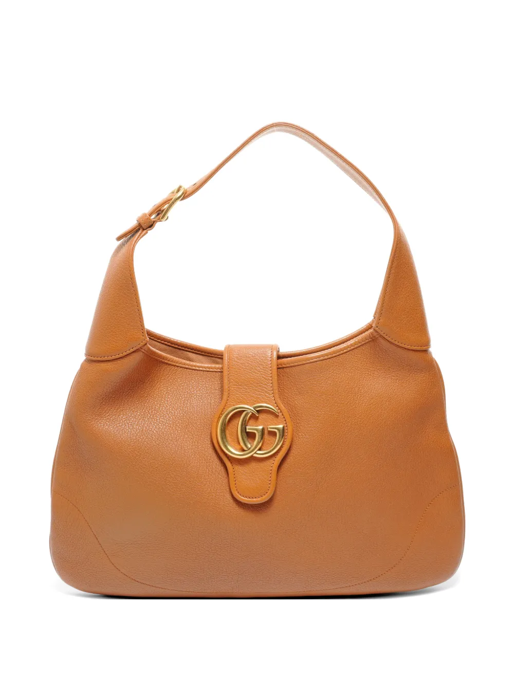 Gucci Pre-Owned 2015-2025 Double G Aphrodite shoulder bag - Marrone
