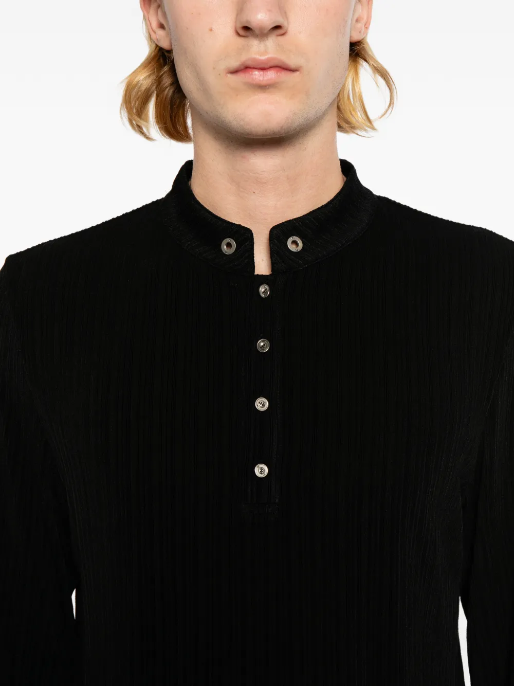 TEAM WANG design Reset T-shirt Zwart