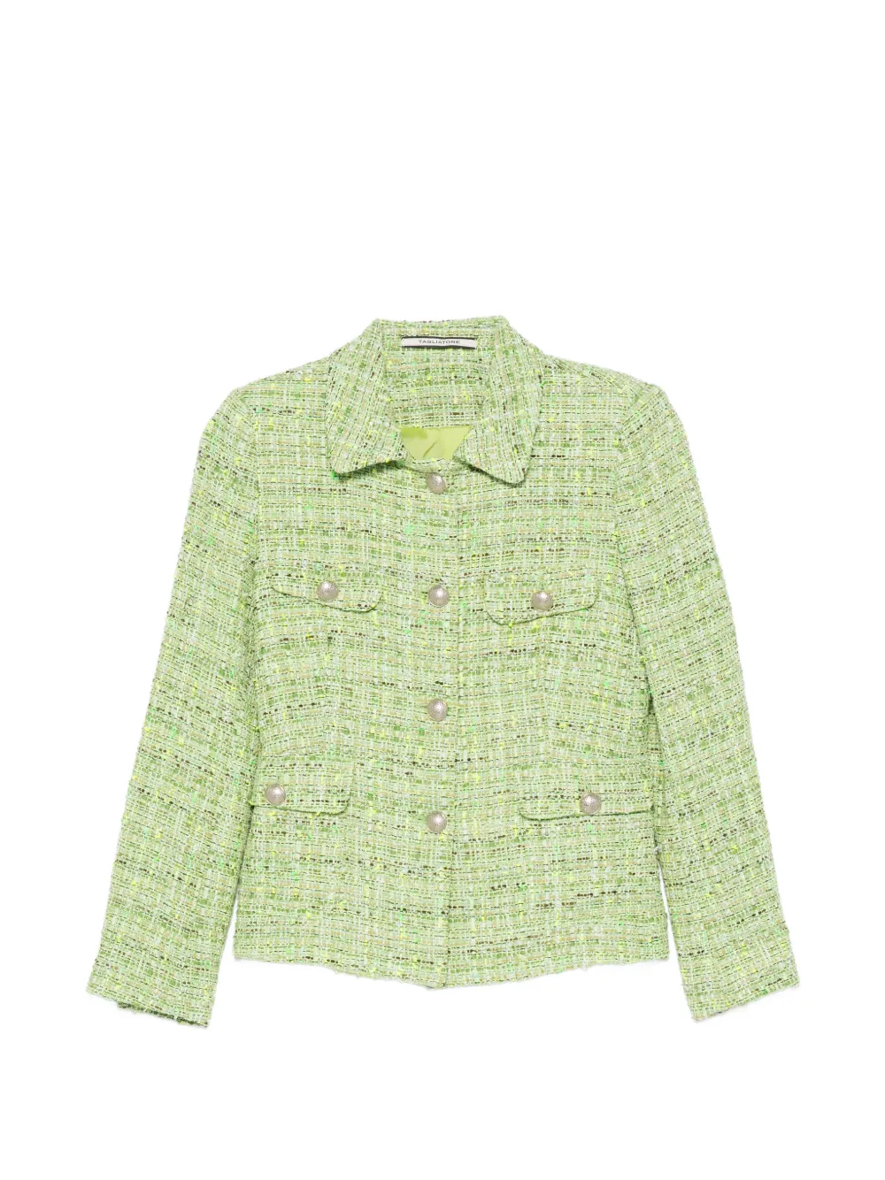 Tagliatore India button-fastening buttoned jacket - Verde