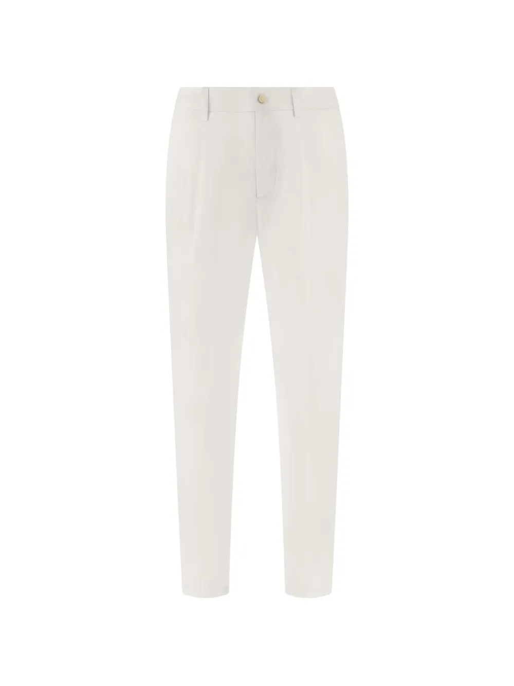 Boggi Milano darted drawstring trousers - Bianco