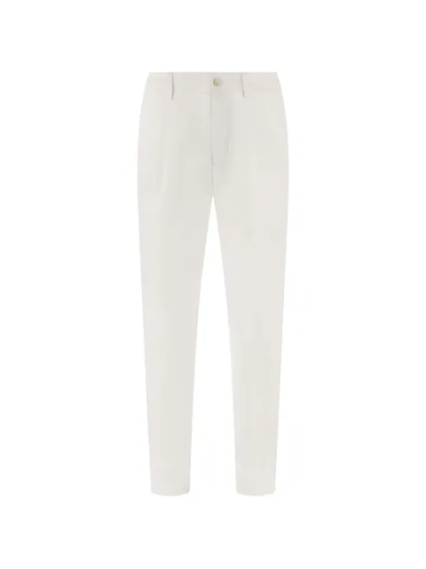 Boggi Milano darted drawstring trousers