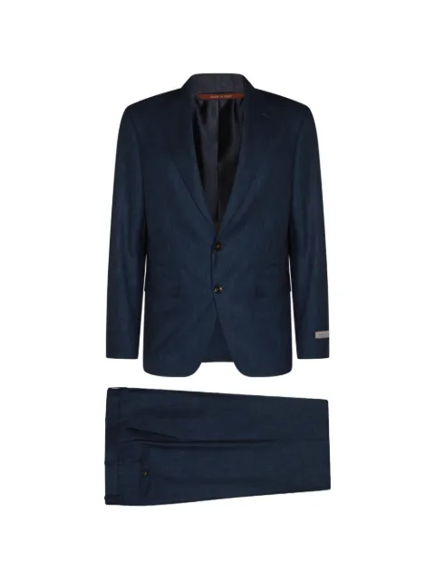 Canali single-breasted wool suit