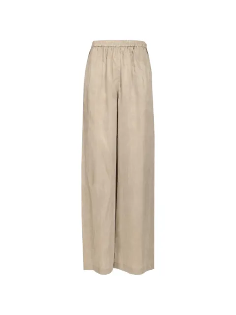 Emporio Armani pantalones anchos con cinturilla elástica