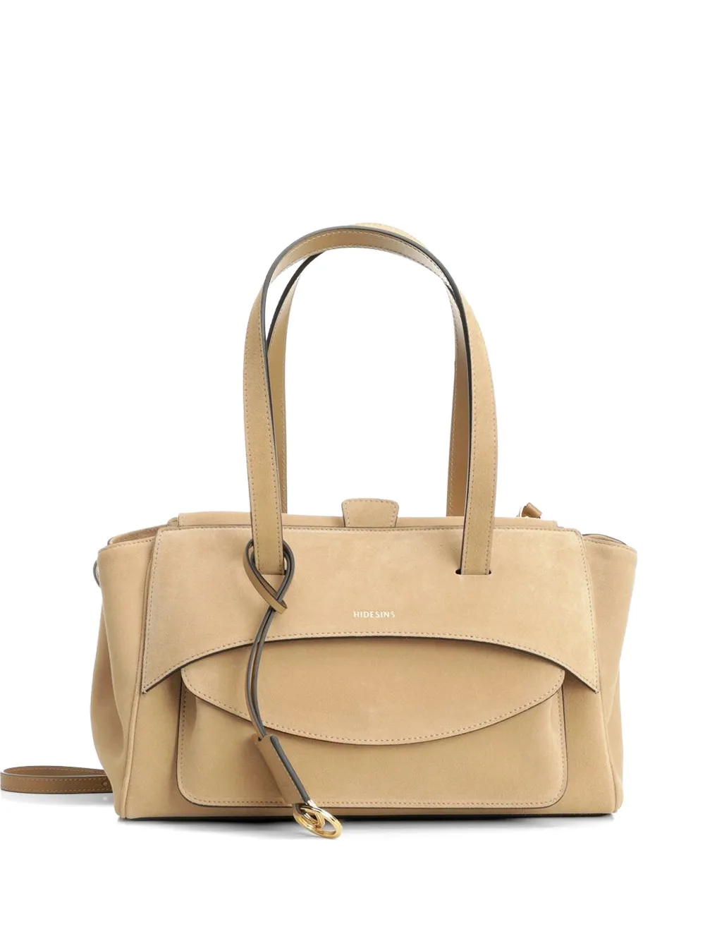 HIDESINS Basset suede tote bag - Toni neutri