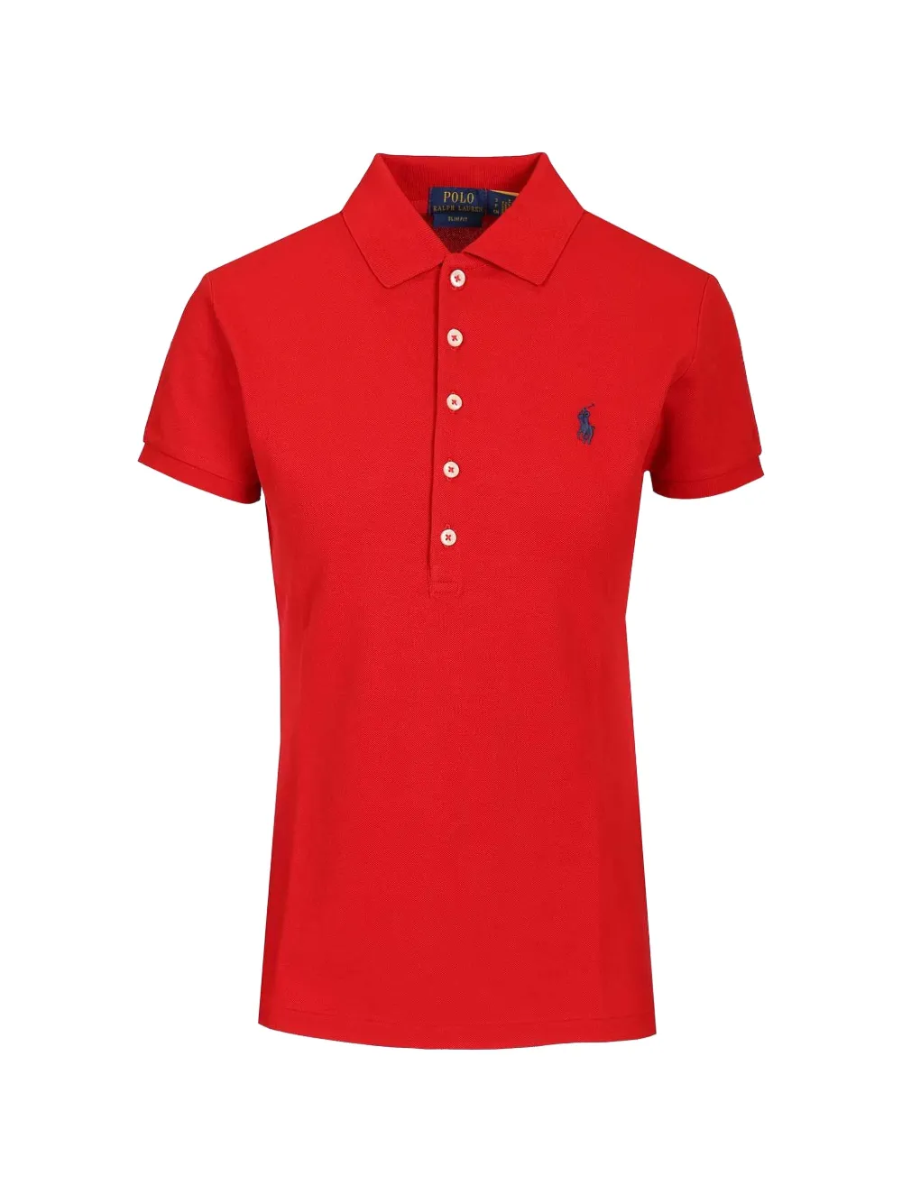 Polo Ralph Lauren slim-fit pony polo shirt - Rosso