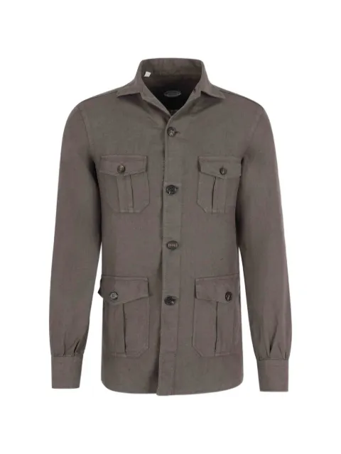 Vincenzo Di Ruggiero button-up patch-pocket jacket