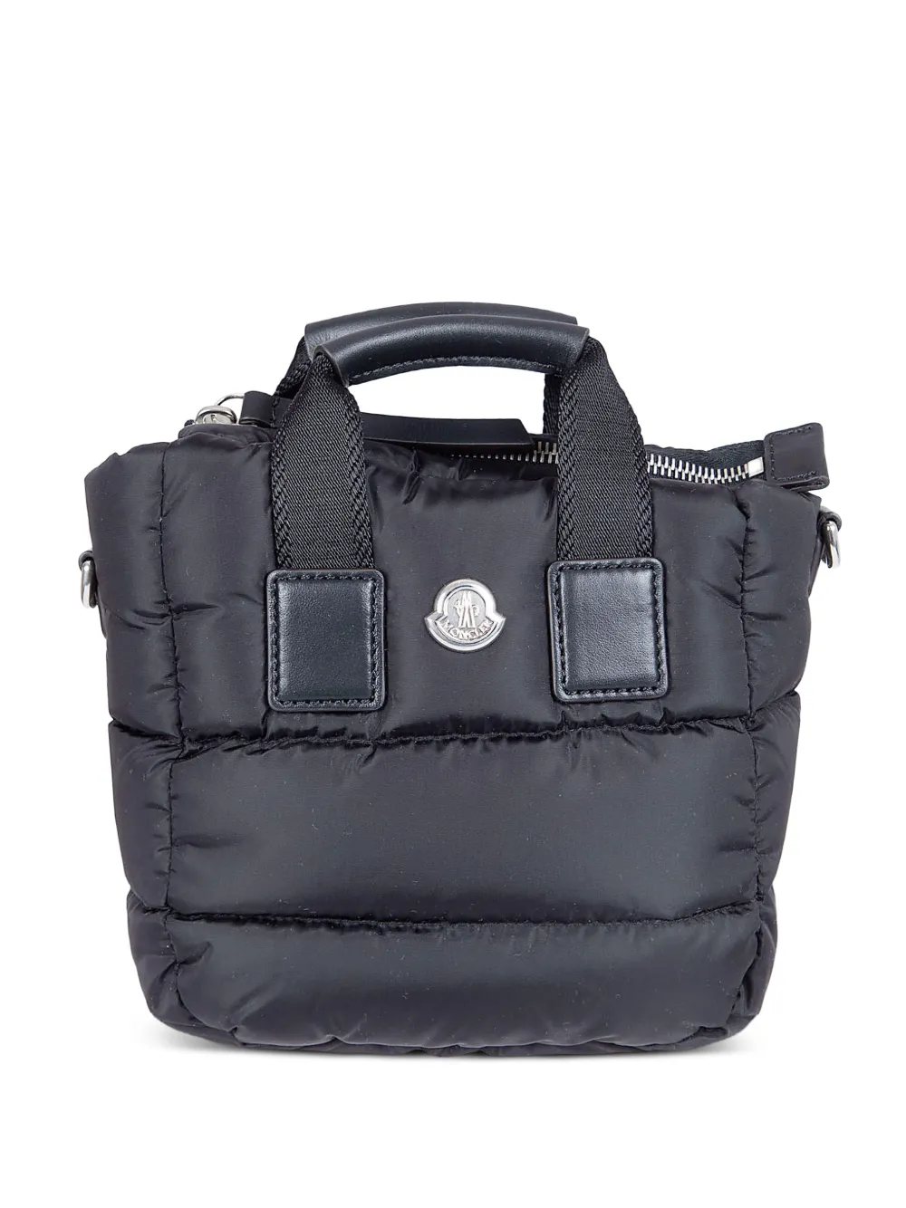 Moncler Bolsa Tote Caradoc Mini | Preto | FARFETCH BR