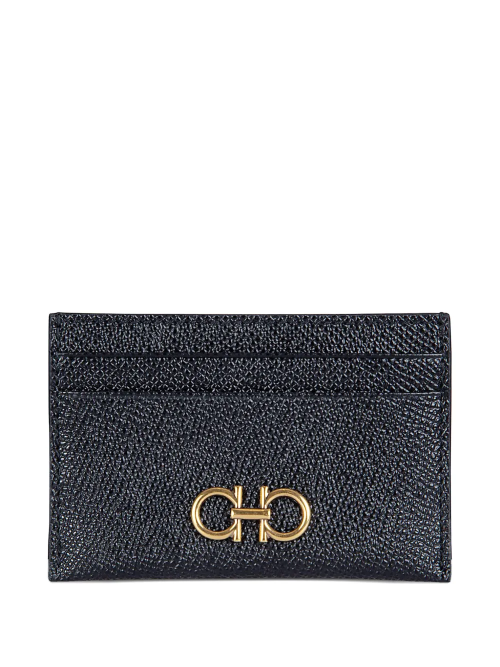 Ferragamo Gancini cardholder - Nero